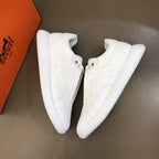 Hermes H White Sneakers