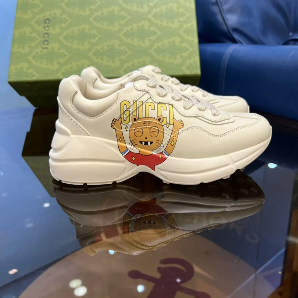 Gucci Bear White Sneakers