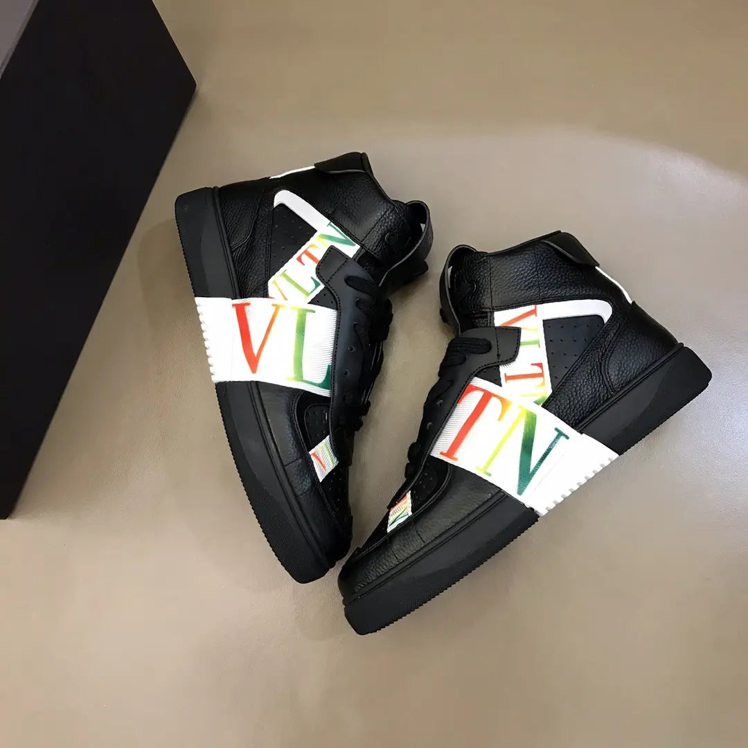 Valentino VL7N Black White Red Green Sneakers