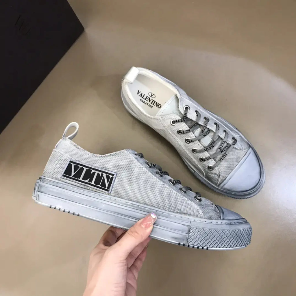 Valentino Garavani VLN Light Gray Sneakers