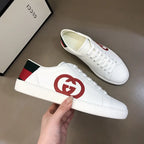 Gucci GG White Red Black Green Sneakers