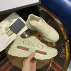 Gucci GG White Red Green Sneakers