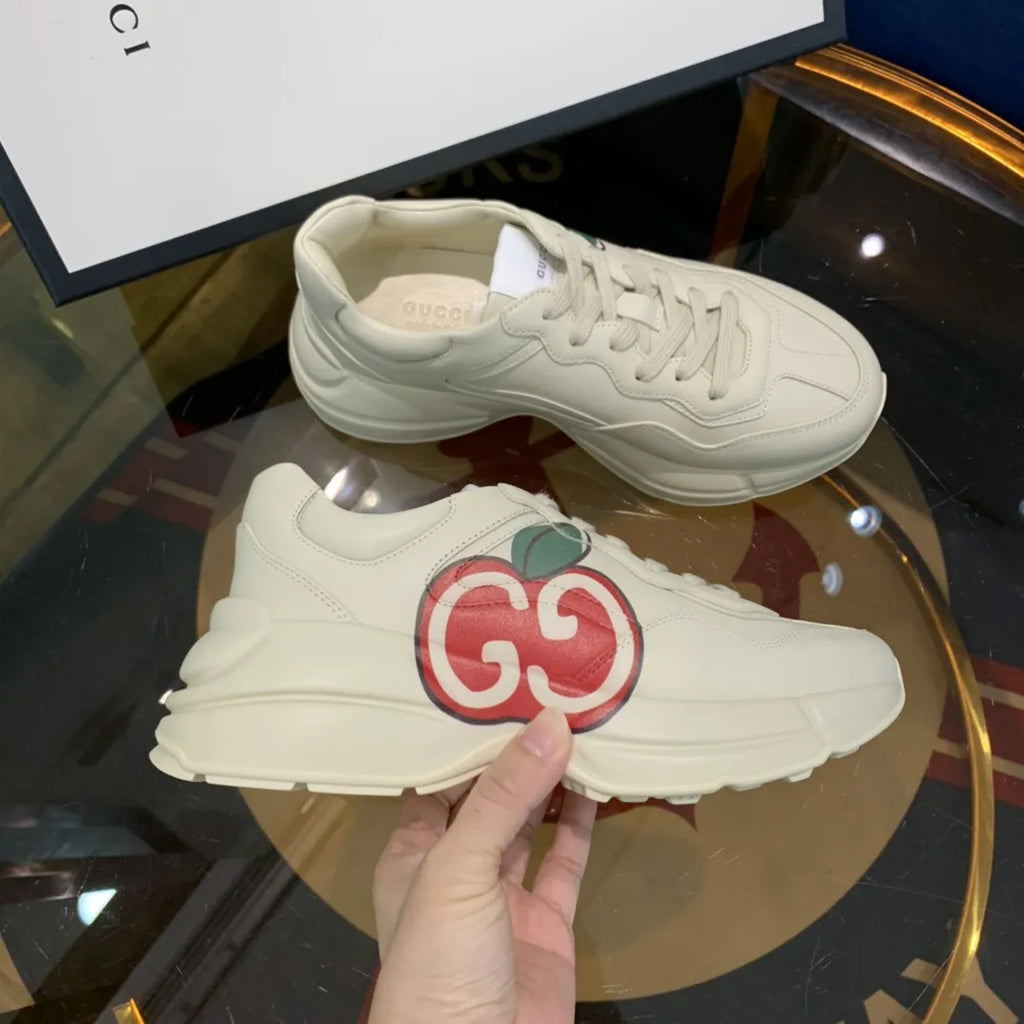 Gucci GG White Red Green Sneakers