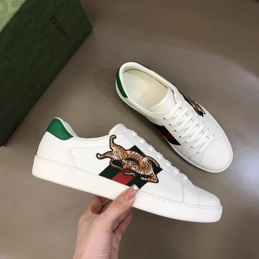 Gucci Ace White Green Red Sneakers