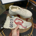 Gucci Rhyton White Red Blue Sneakers