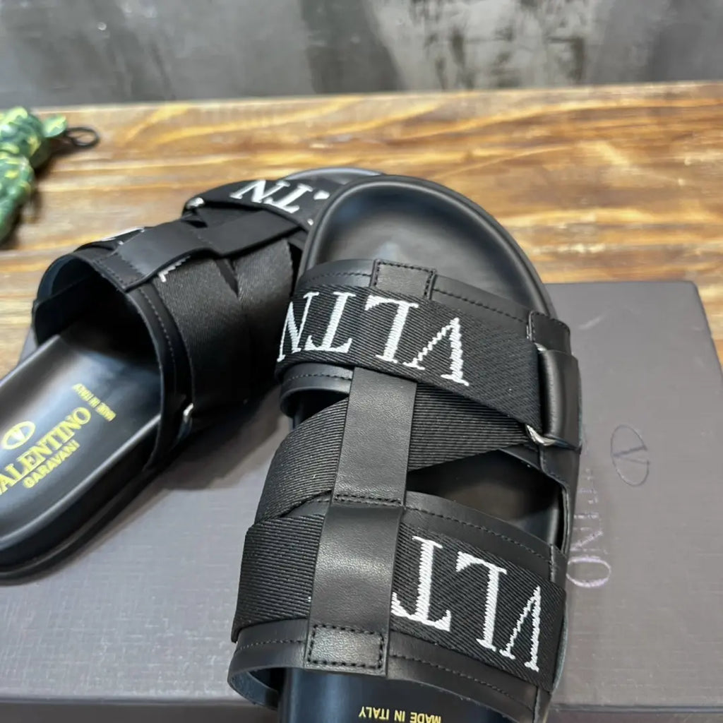 Valentino VLTN Black Sandals