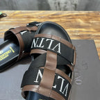 Valentino VLTN Black Brown Sandals