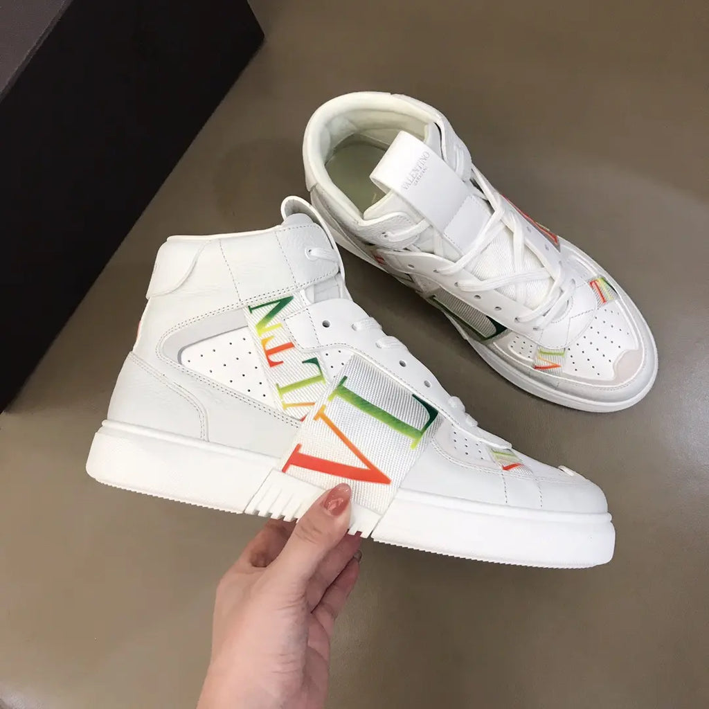 NT High Top White Sneakers