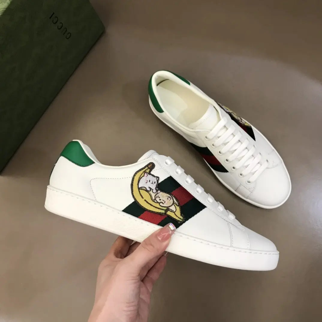 Gucci Ace White Green Red Sneakers