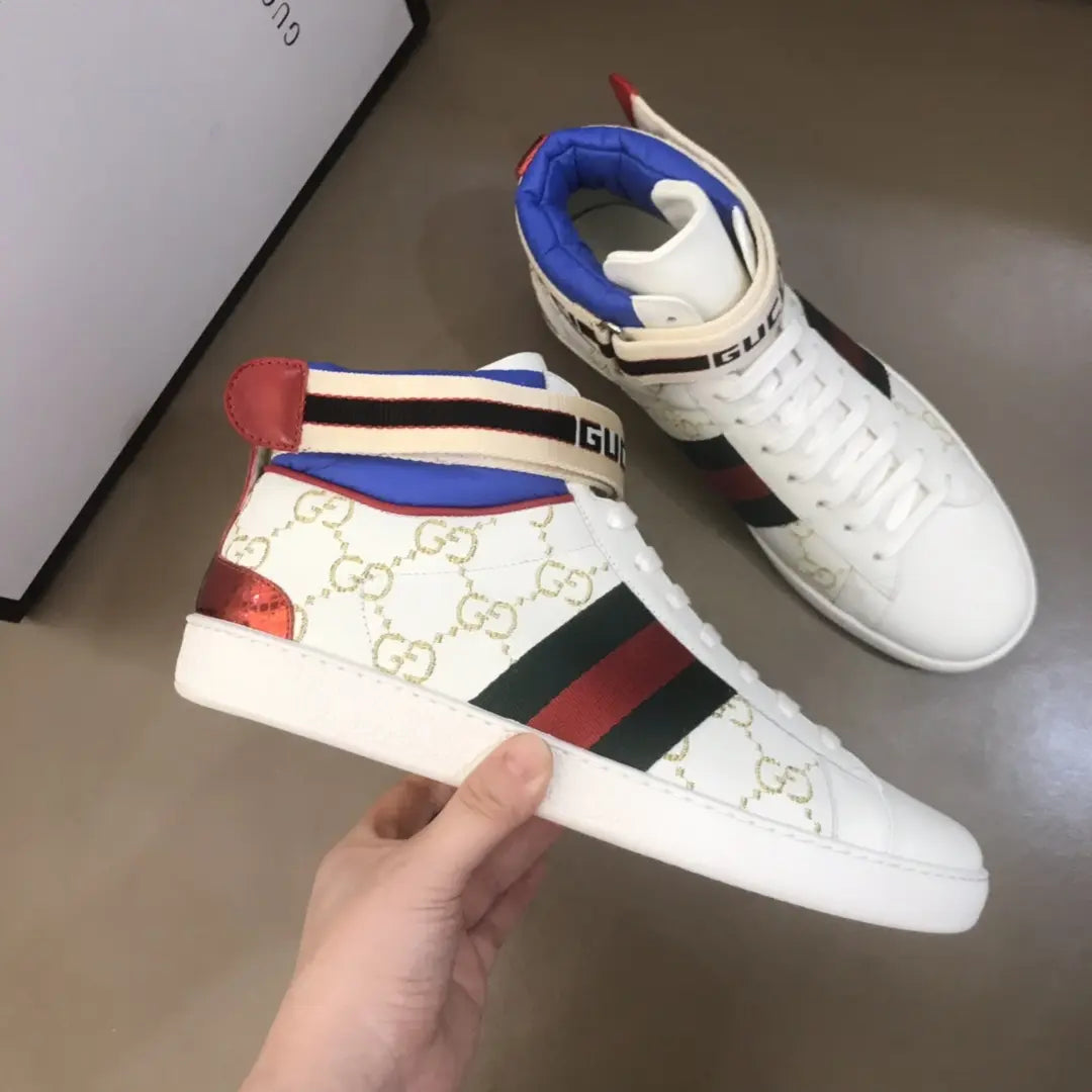 Gucci Ace GG White Red Sneakers