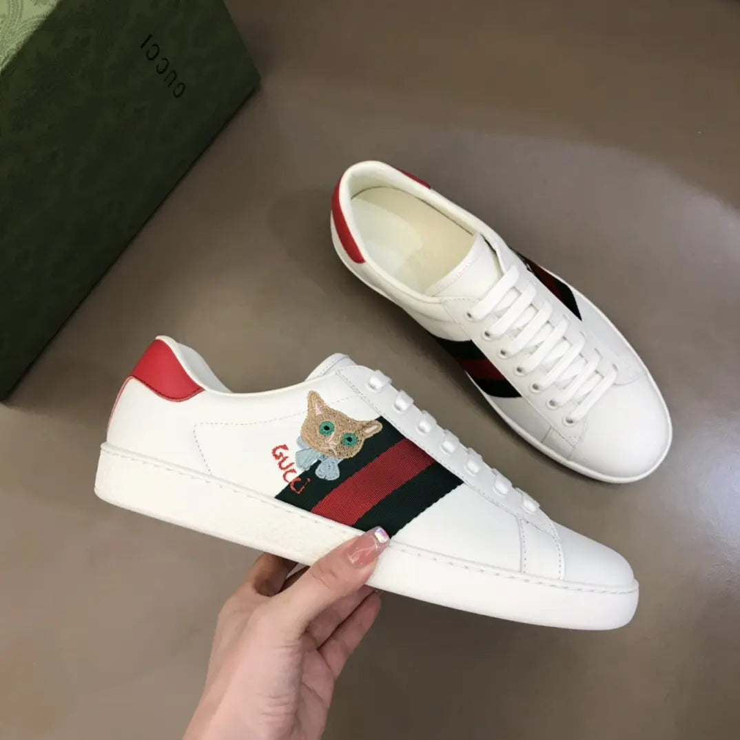 Gucci Ace White Red Green Sneakers