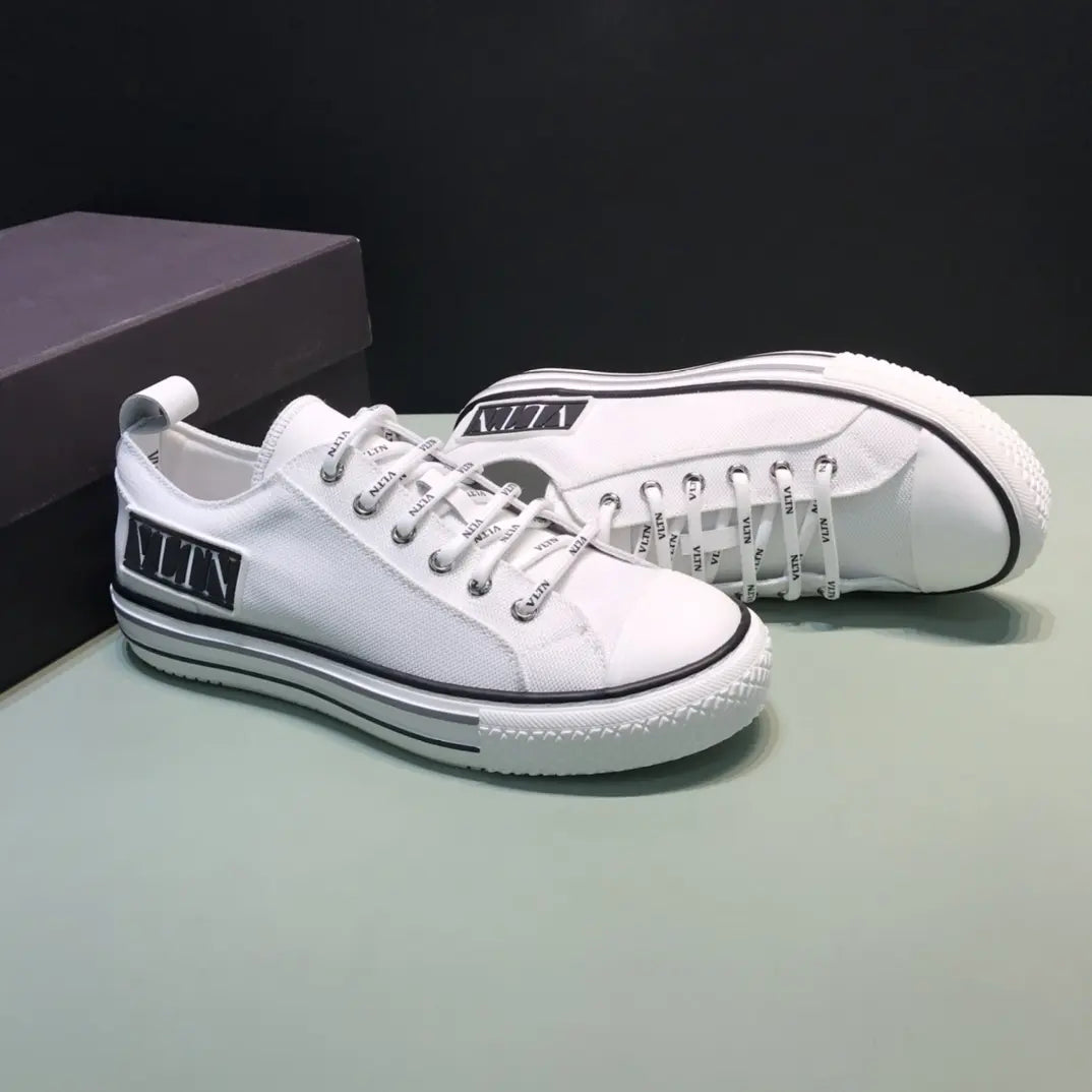 Valentino VLTN Low White Black Sneakers
