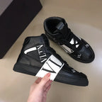 Valentino VLTN High Black White Sneakers