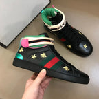Gucci Ace Black Red Green Sneakers