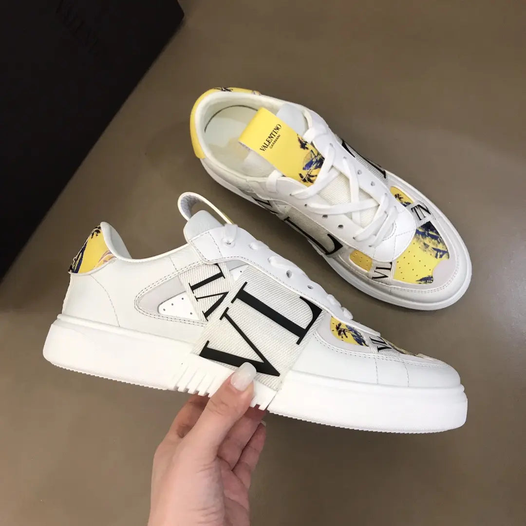 Valentino TN White Yellow Black Sneakers