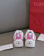 Valentino Garavani White Pink Sneakers