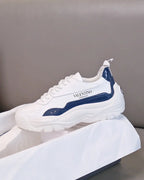 Valentino Garavani White Blue Sneakers
