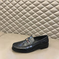 Gucci Horsebit Black Crocodile Loafers
