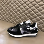 Valentino Garavani Black White Gray Sneakers