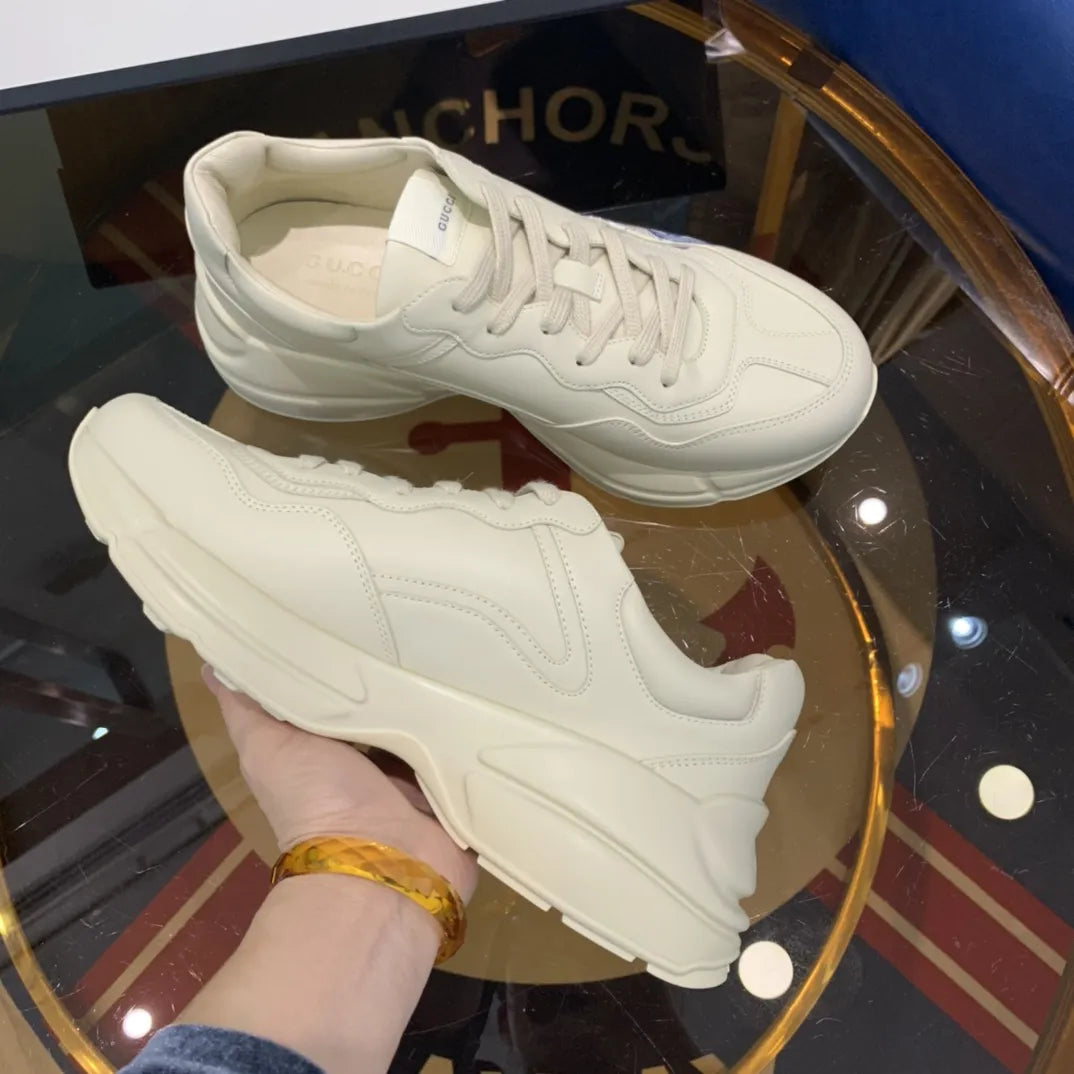 Alexander McQueen Wave Beige Blue Sneakers