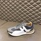 Hermes Grey White Black Sneakers