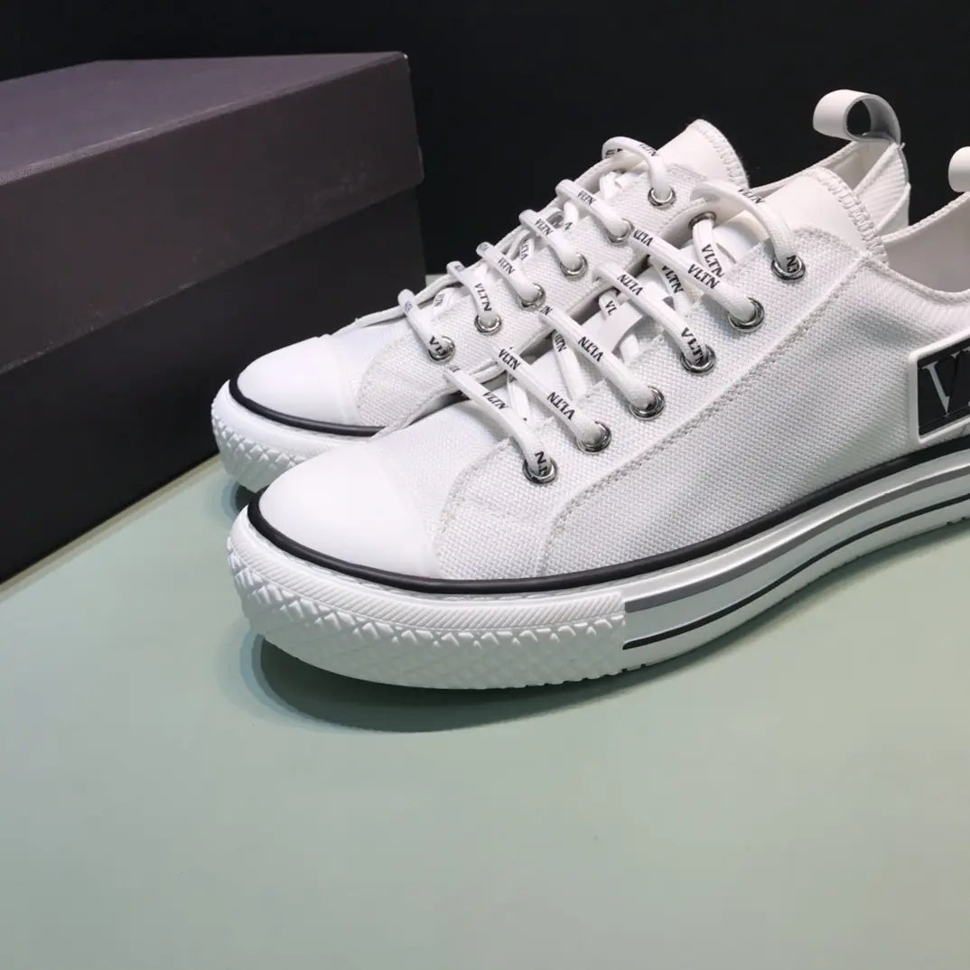 Valentino VLTN Low White Black Sneakers