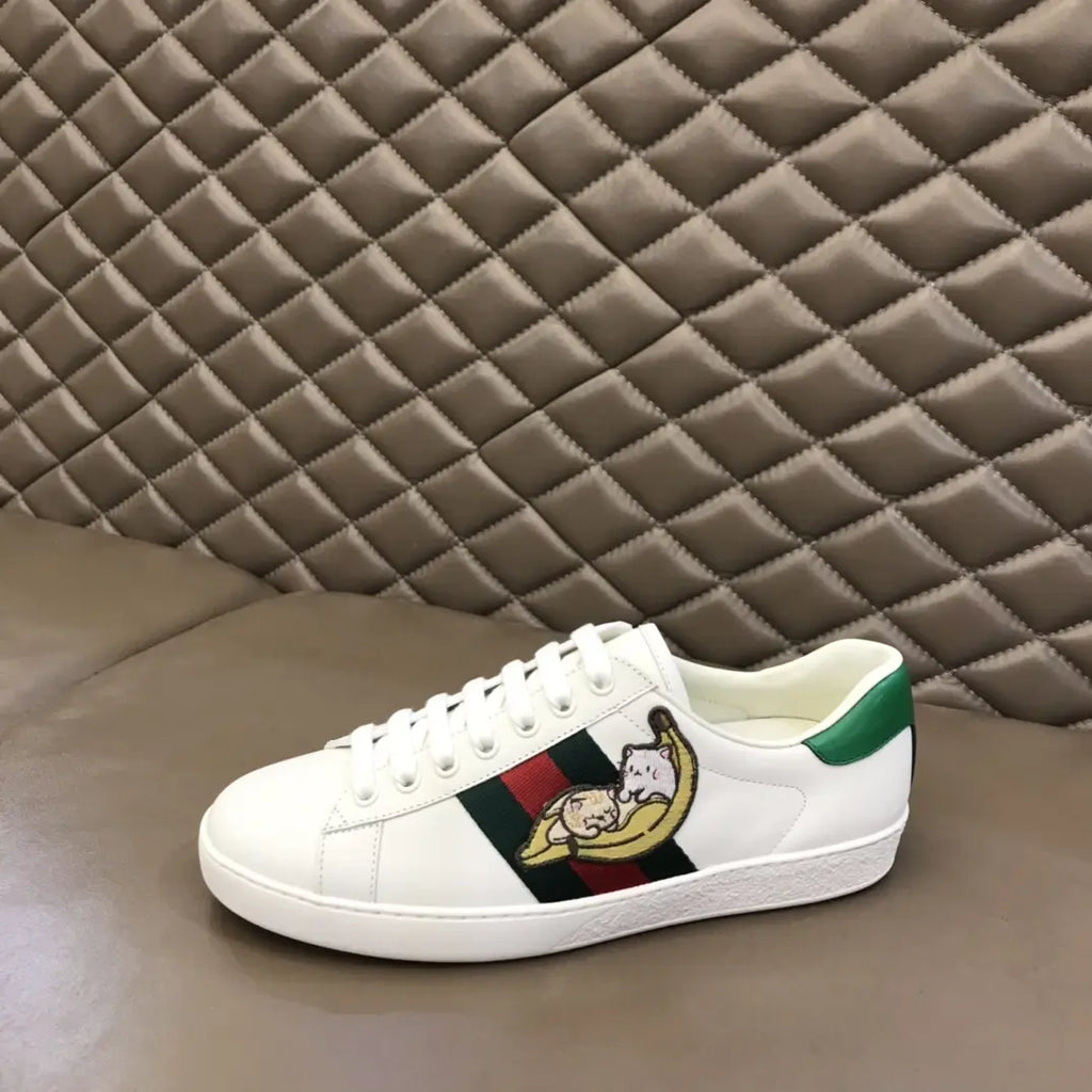 Gucci Ace White Green Red Sneakers