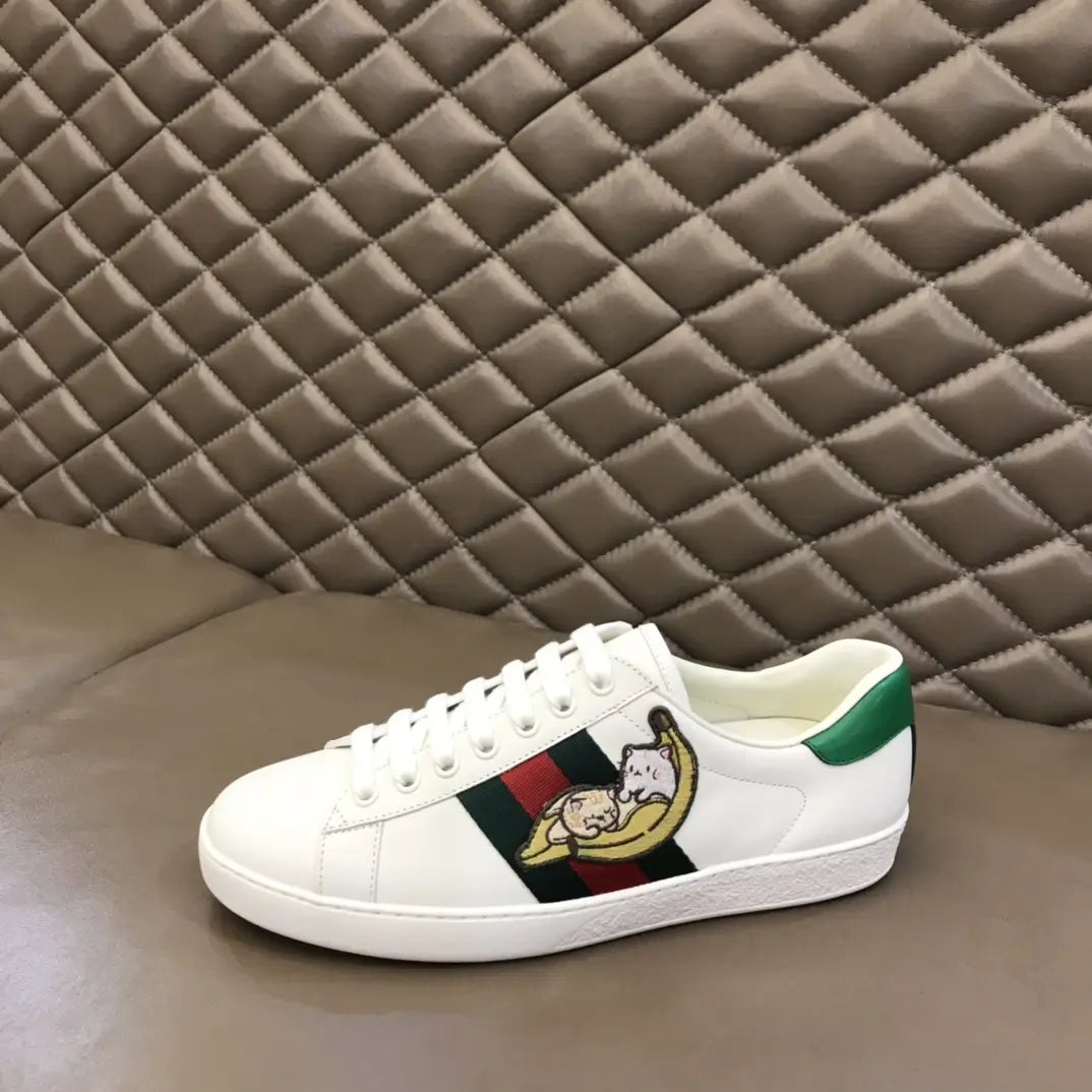 Gucci Ace White Green Red Sneakers
