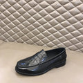Gucci GG Black Patent Loafers