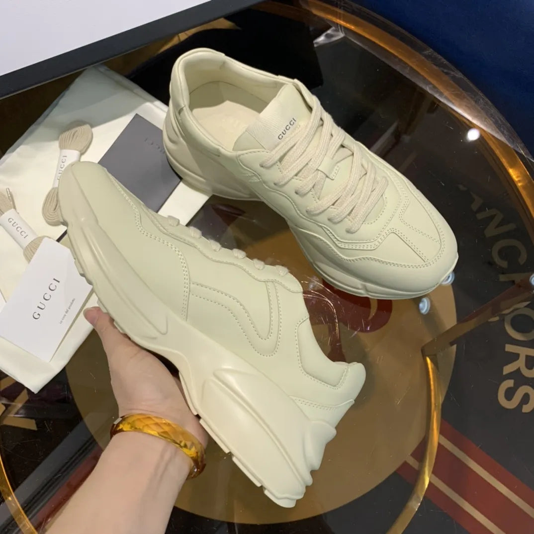 Gucci GG Logo White Red Sneakers