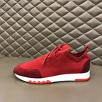 Hermes Bouncing Red White Orange Sneakers