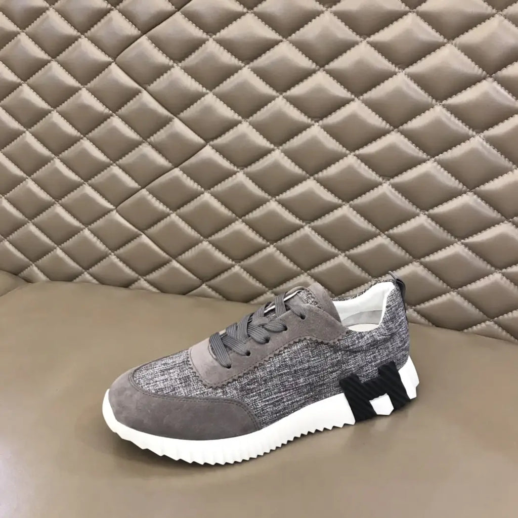 Hermès Gray White Sneakers