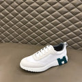Hermes Paris White Sneakers