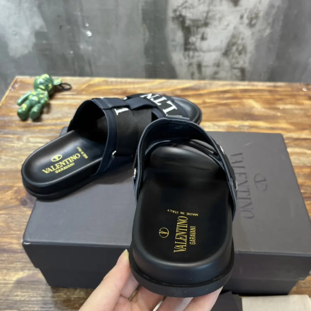 Valentino VLTN Black Sandals