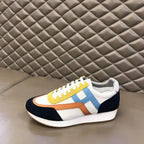 Hermès Black White Blue Yellow Orange Sneakers