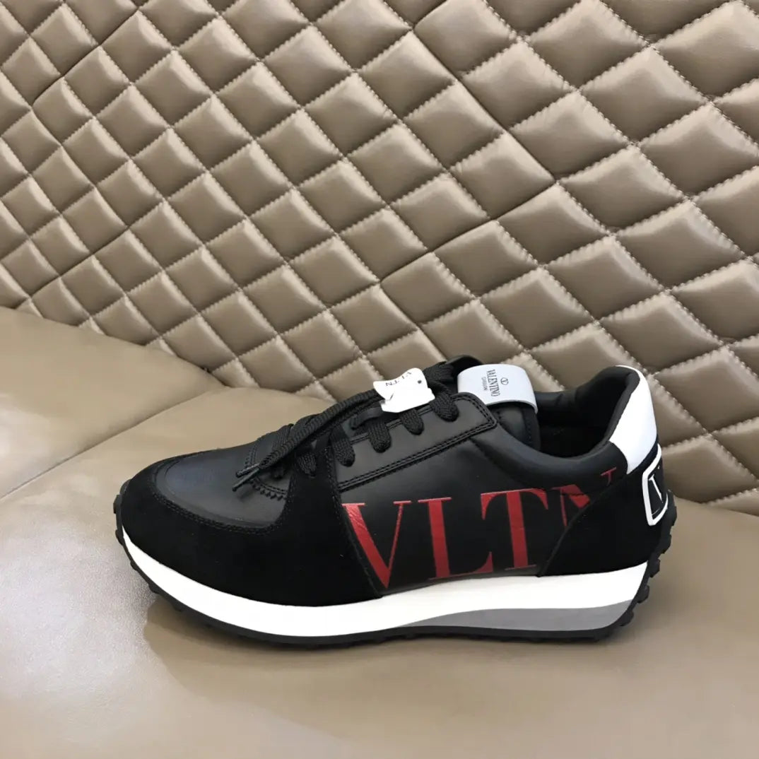 Valentino VLTN Black Red White Sneakers