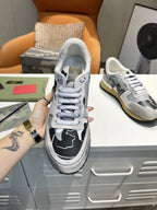Dior B22 Black White Grey Sneakers