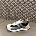 Hermes H White Black Grey Sneakers