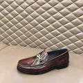 Gucci Horsebit Brown Leather Loafers