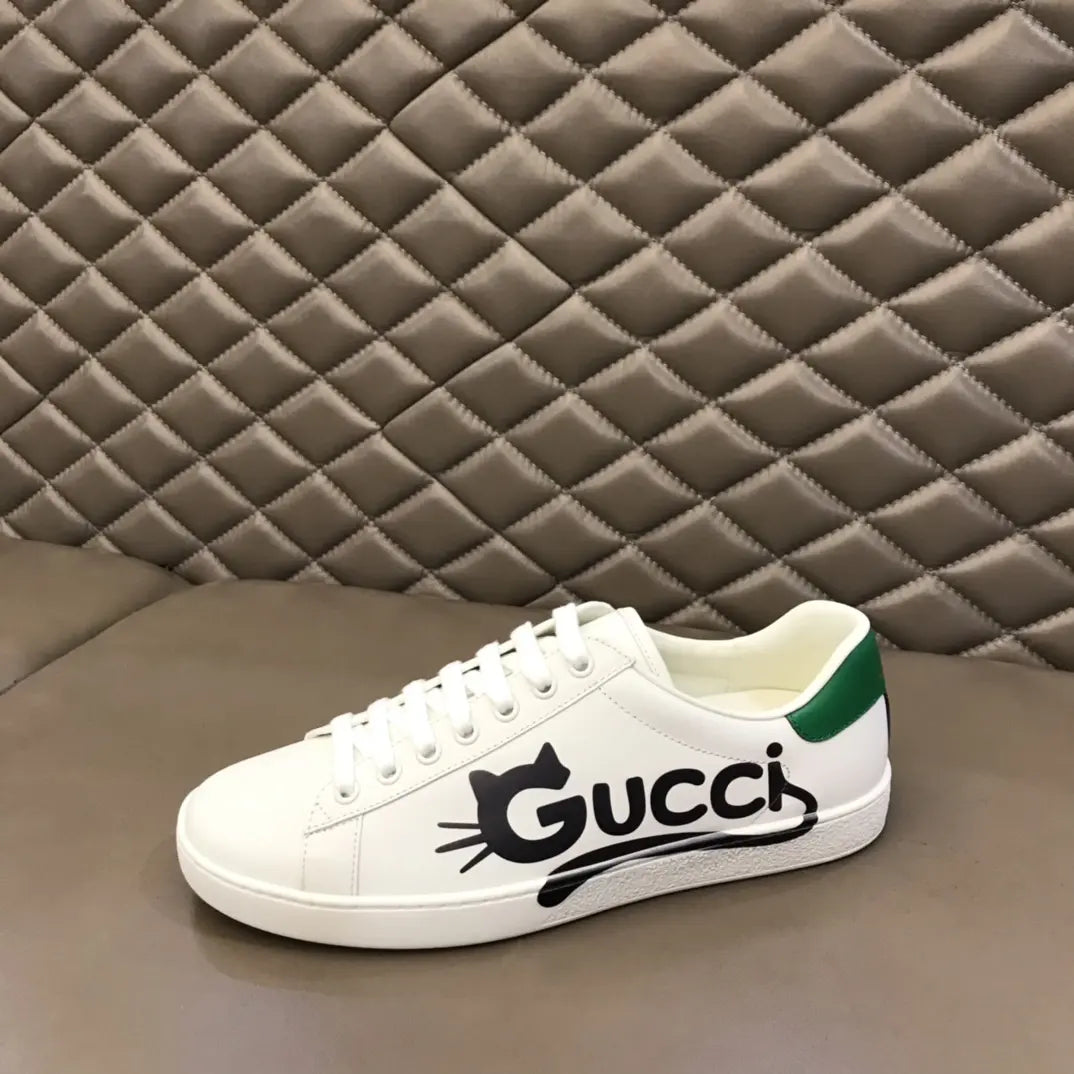 Gucci Ace White Green Sneakers