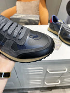 Hogan Navy Blue Red Black Sneakers