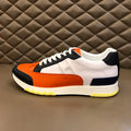 Hermes Bouncing Orange White Black Sneakers