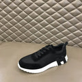 Hermes Paris Black Mesh Sneakers