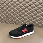 Hermès Paris Black Red White Sneakers