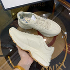 Gucci White Multicolor Logo Sneakers