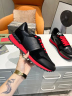 Dior B22 Black Red Sneakers