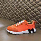 Hermès H Orange White Black Sneakers