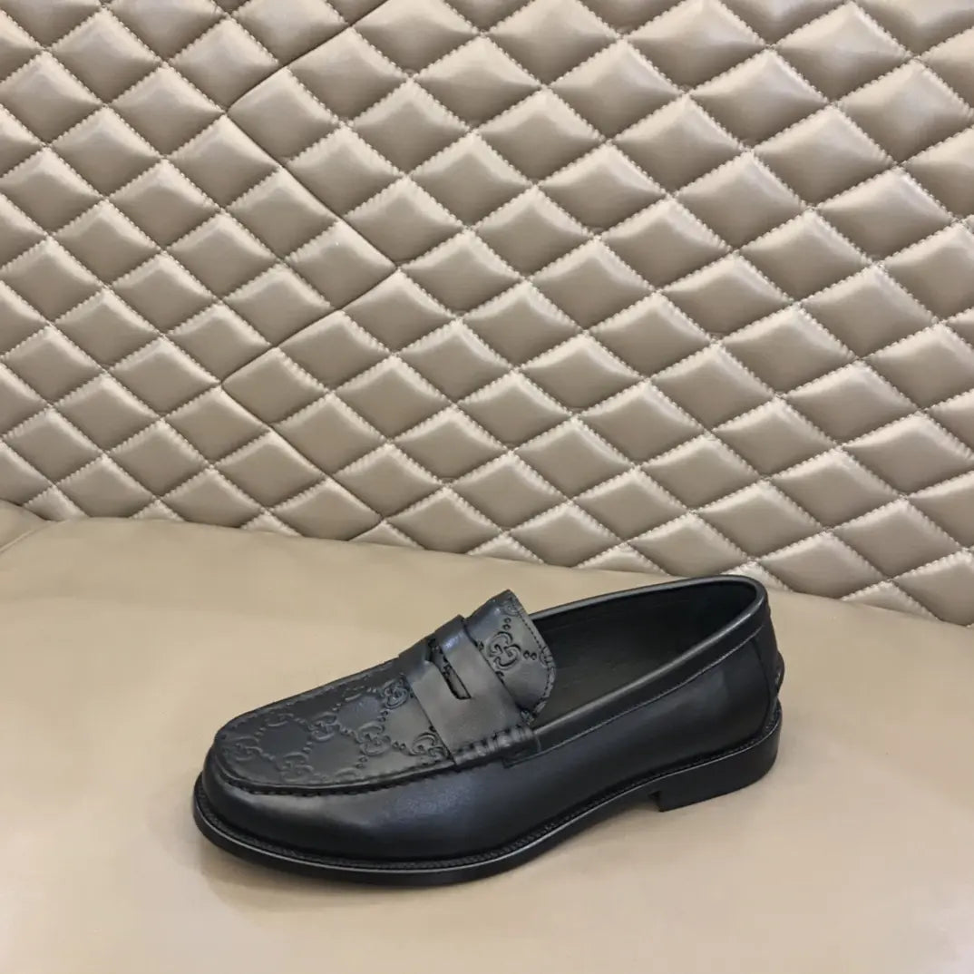 Gucci GG Black Loafers