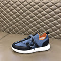 Hermès Bouncing Grey Black Orange Sneakers