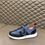 Hermès Bouncing Grey Black Orange Sneakers
